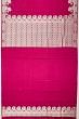 Banarasi Satin Plain Pink Saree