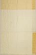 Paithani Silk Vertical Lines Gold Saree With Triple Muniya Border