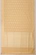 Banarasi Cotton Butta Cream Saree