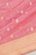 Banarasi Cotton Butta Pink Saree