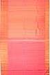 Kanchipuram Silk Brocade Pink Saree