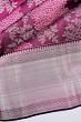 Kanchipuram Silk Brocade Purple Saree