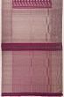 Kanchipuram Silk Jaal Purple Saree