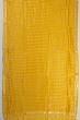 Organza Vertical Lines Yellow Saree With Embroidery Border