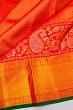 Kanchipuram Silk Brocade Red Saree