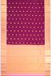 Kanchipuram Silk Butta Purple Saree