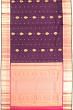 Kanchipuram Silk Butta Purple Saree