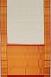 Kanchipuram Silk Butta Off White Saree