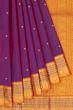 Classic Kanchipuram Silk Butta Violet Saree