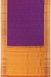 Classic Kanchipuram Silk Butta Violet Saree