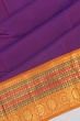 Classic Kanchipuram Silk Butta Violet Saree