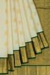 Classic Kanchipuram Silk Butta Off White Saree