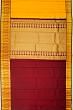 Kanchipuram Silk Butta Yellow Saree