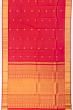 Kanchipuram Silk Butta Kalanetha Pink Saree