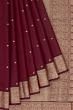 Kanchipuram Silk Butta Purple Saree