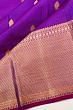 Kanchipuram Silk Butta Violet Saree