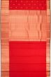 Kanchipuram Silk Butta Red Saree