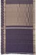 Taranga Kanchi Silk Checks Dark Blue Saree