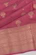 Taranga Kanchi Silk Horizontal Lines Lavender Saree