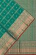 Coimbatore Soft Silk Checks And Butta Sea Green Saree