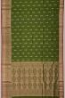 Coimbatore Soft Silk Butta Mehandi Green Saree