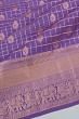 Coimbatore Soft Silk Checks And Butta Lavender Saree