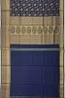 Coimbatore Soft Silk Brocade Dark Blue Saree