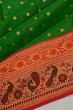 Coimbatore Soft Silk Butta Green Saree