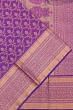 Coimbatore Soft Silk Jaal Violet Saree