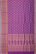 Coimbatore Soft Silk Jaal Violet Saree