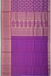 Coimbatore Soft Silk Jaal Violet Saree