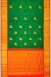 Kanchipuram Silk Butta Green Saree