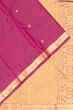 Kanchipuram Silk Butta Purple Saree