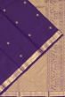 Kanchipuram Silk Butta Violet Saree