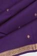 Kanchipuram Silk Butta Violet Saree