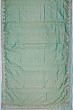 Organza Crushed Tissue Butta Sea Green Saree With Scallop Border