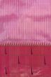 Paithani Silk Vertical Lines Pink Saree