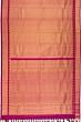 Kanchipuram Silk Tissue Plain Pink Saree