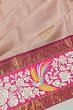 Parsi Gara X Kanchipuram Silk Butta Cream Saree