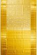 Kanchipuram Silk Tissue Brocade Gold Saree