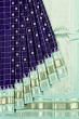 Gadwal Silk Checks And Butta Dark Blue Saree