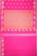 Kanchipuram Silk Butta Rani Pink Saree