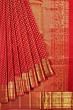 Kanchipuram Silk Brocade Red Saree