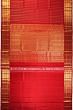 Kanchipuram Silk Brocade Red Saree