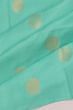 Uppada Silk Butta Sea Green Saree