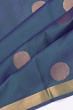 Uppada Silk Butta Dark Blue Saree