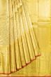 Kanchipuram Silk Tissue Brocade Gold Saree