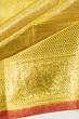 Kanchipuram Silk Tissue Brocade Gold Saree