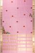 Petit Point X Kanchipuram Silk Butta Pink Saree