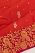 Taranga Kanchi Silk Butta Dual Tone Red And Pink Saree